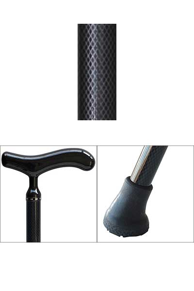 フルタッチ カーボンケイン 伸縮ジョイント