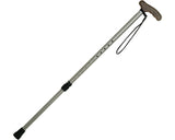 プッシュボタン式アルミ伸縮杖　スタンダード