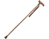 アルミ軽量折りたたみステッキ　スリム19mmタイプ