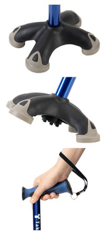 バンブーステッキワイド多点杖